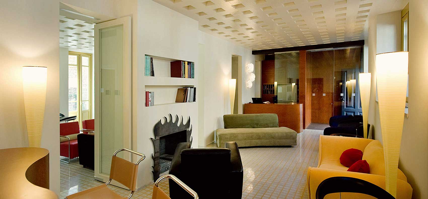 Boutique Hotel Petronilla, Bergamo Italie (hall d'accueil)