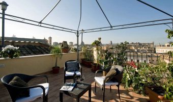 Hotel Trevi Rome Italie : hôtel de charme 3 étoiles avec terrasse panoramique