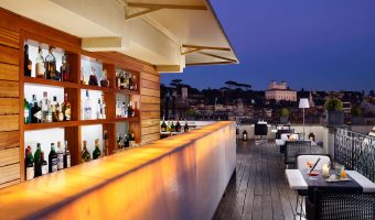 The First Art Hotel Rome : Terrasse panoramique Acquaroof