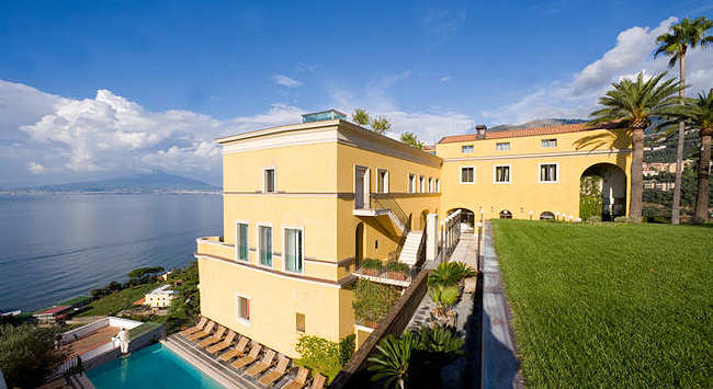 Grand Hotel Angiolieri, 5 etoiles sur la peninsule sorrentine en Italie