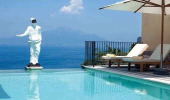 Piscine du Grand Hotel Angiolieri - Seiano, Vico Equense près de Sorrento Italie