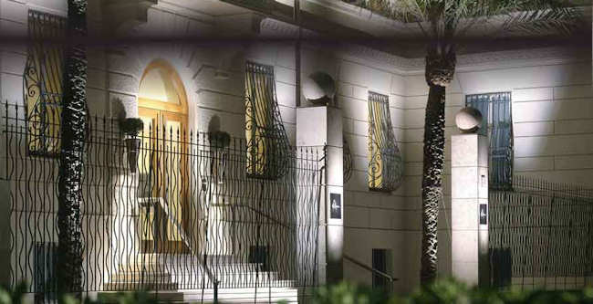 Hôtel Capo d'Africa, boutique hôtel Rome centre (entrée)