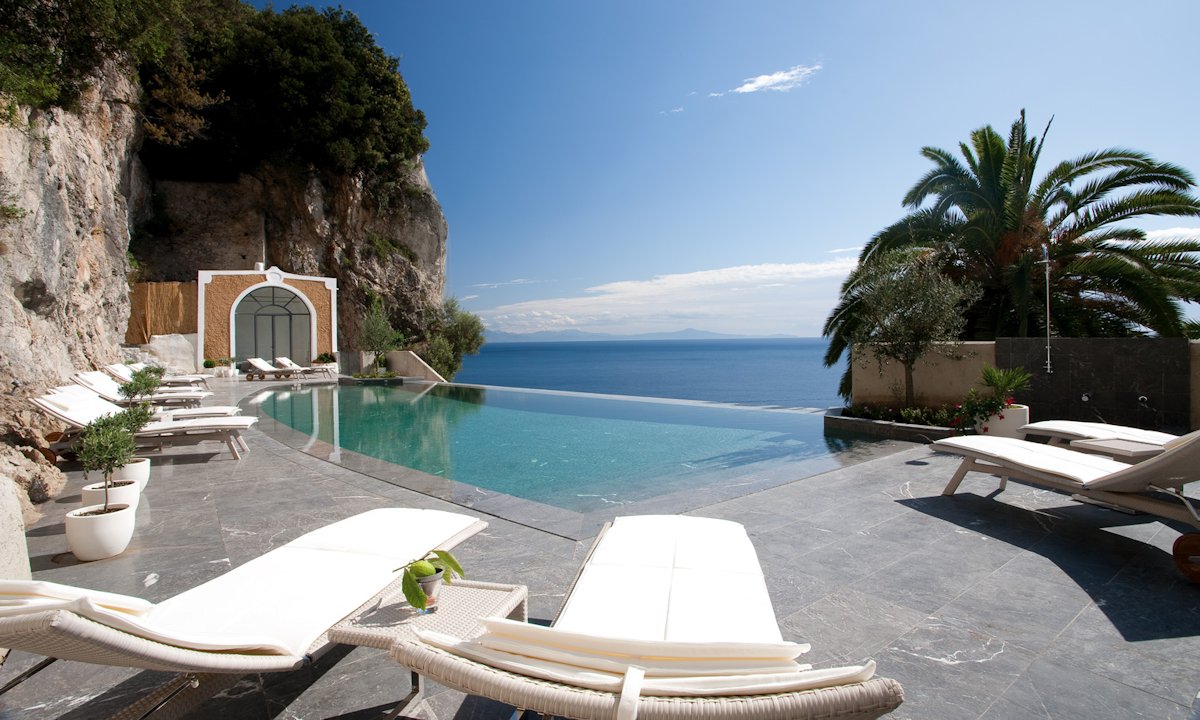 Grand Hotel Convento di Amalfi Italie, hotel 5 étoiles vue mer (Piscine)
