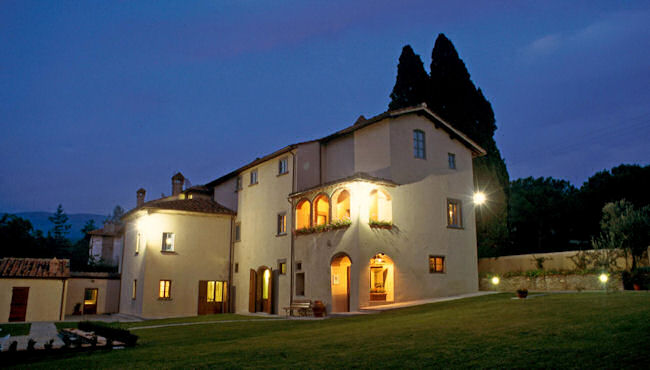 Restaurant du Relais Torre Santa Flora, Subbiano (Toscane, Italie)