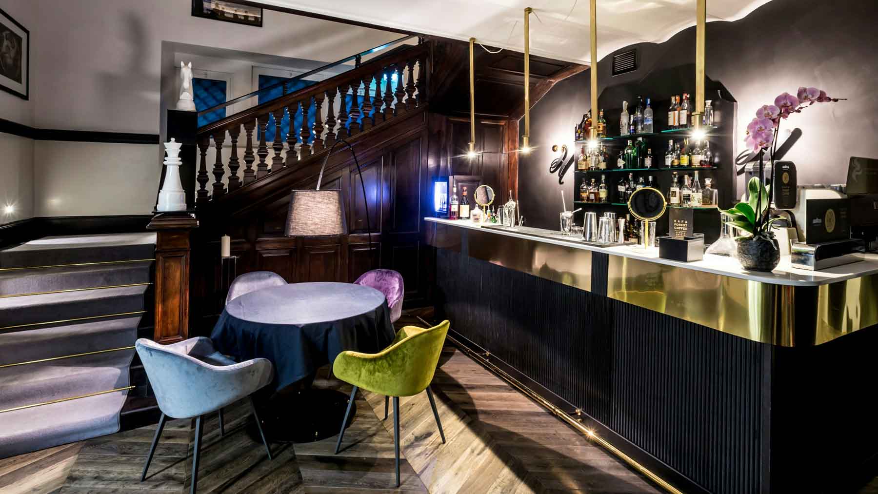 The H’All Tailor Suite Boutique Hotel Rome Italie : Le Bar d'All'Oro