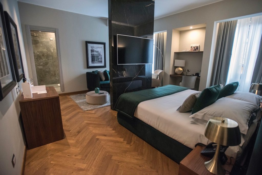 Antico Albergo del Sole al Pantheon, Boutique Hotel Rome Italie (Grand Suite Sartre)